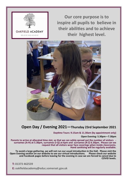 Image of Open Day/Evening